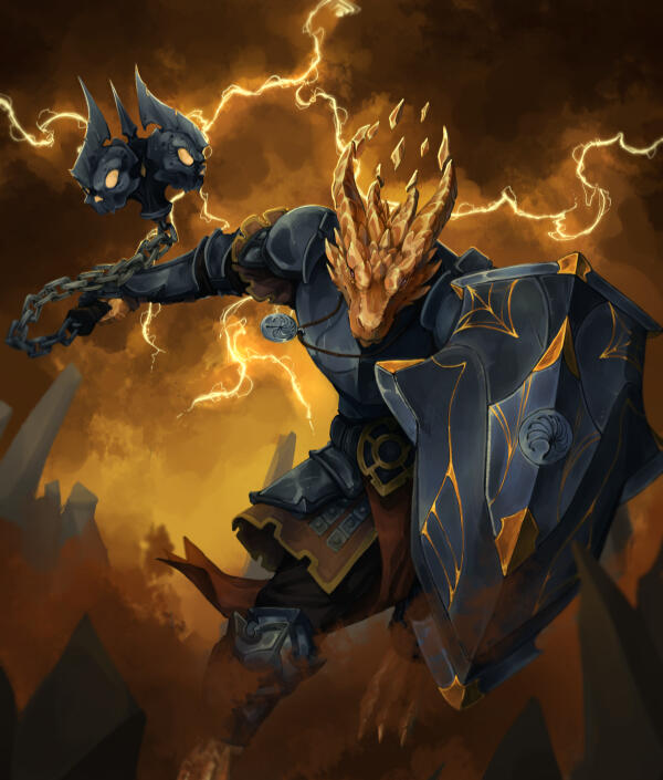 Gem Dragonborn Commission
